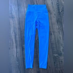 Blue lululemon align leggings